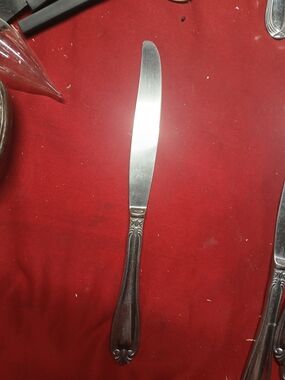 vintage silver-plated dinner knife, Royal Gallery Korea Butter-knife X1